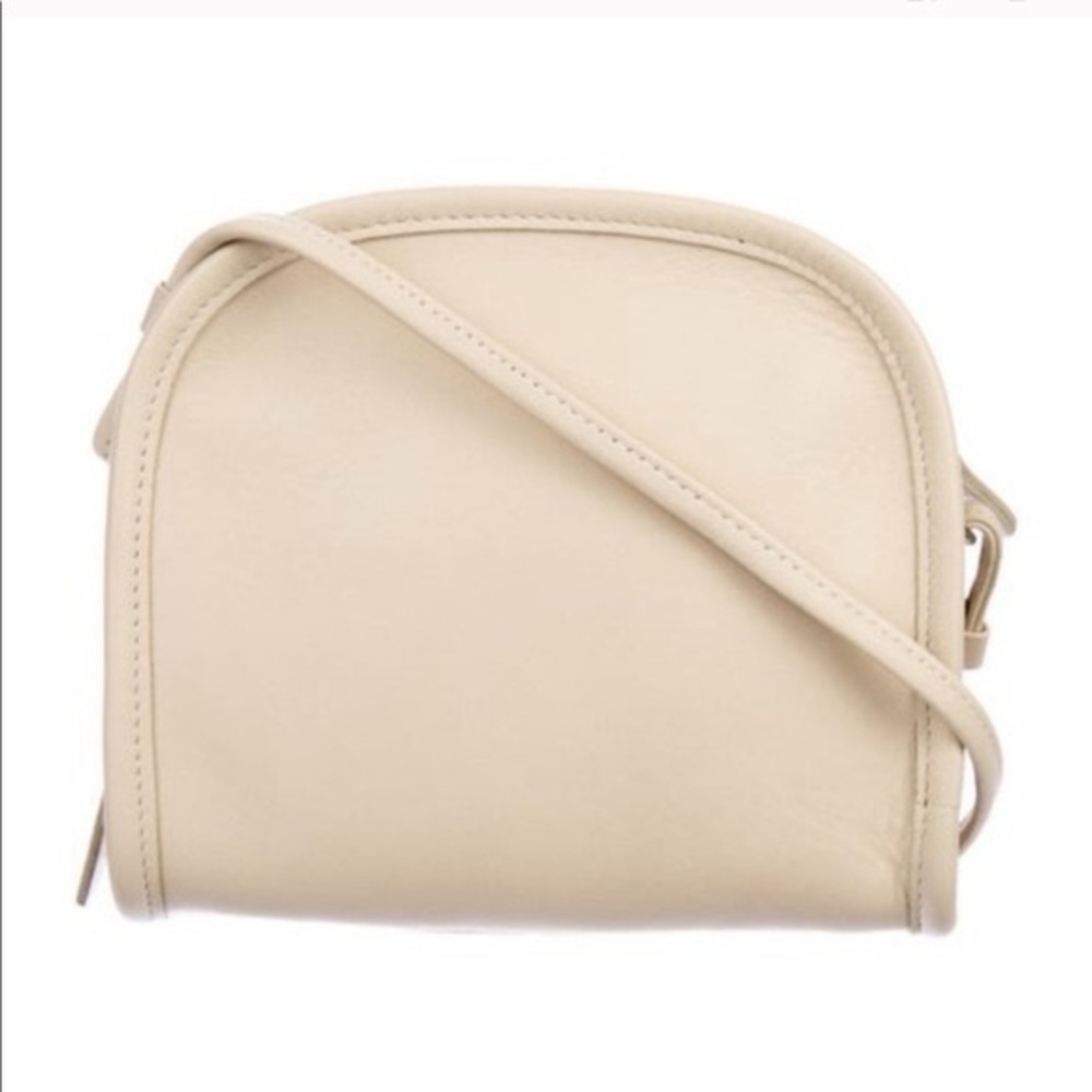 Vintage Coach Abbie crossbody white bag #9017